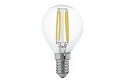 Lyskilder - EGLO LED pære P45 Krone 4W/827 350 lumen klar E14 - 110018