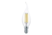 Lyskilder - EGLO LED pære Vindstød 4W/827 350 lumen klar E14 - 110017