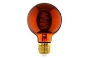 Lyskilder - EGLO LED pære G80 Globe 4W/622 30 lumen kobber dæmpbar E27 - 110091