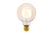 Lyskilder - EGLO LED pære G95 Globe 4W/817 300 lumen amber dæmpbar E27 - 110064
