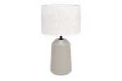 Lamper - EGLO CAPALBIO bordlampe, sand/hvid - 900823