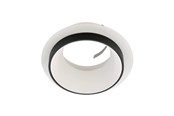 Lamper - EGLO Carosso Indbyg. Gu10 Ø93 Hvid/Sort - 900456