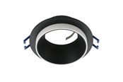 Lamper - EGLO CAROSSO INDBYG. GU10 Ø93 SORT/HVID - 900453