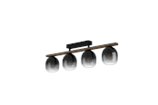 Lamper - EGLO FILAGO loftlampe 4L, sort/brun - 900185