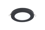 Lamper - EGLO FUEVA FLEX indbygningsspot Ø117 mm, 3000K, sort - 900931