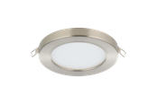Lamper - EGLO FUEVA FLEX indbygningsspot Ø117 mm, 4000K, børstet stål - 900936