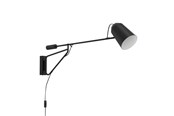 Lamper - EGLO Loreto Væg D1030 E27 Sort - 900614