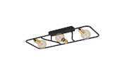 Lamper - EGLO Messinaro Loft 3Xe27 720X280 Sort/Bm - 900367
