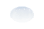 Lamper - EGLO POGLIOLA-S plafond Ø500 mm, LED 34W 5000lm 4000K, hvid/krystaleffekt - 75506