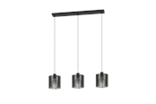 Lamper - EGLO Segovia Langbord 3Xe27 Sort/Natur - 900738
