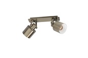 Lamper - EGLO Southery Skinne 2L E27 Cremeguld/Hvid - 43818