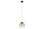 Lamper - EGLO VENEZUELA pendel, sort/guld - 900166
