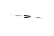 Lamper - EGLO Verdello Væg L600 Cct 5W 750Lm 3000-6500K Ip44 Sort/Messing - 900475