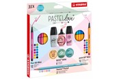 Hobby artikler - STABILO  Pastel Love, sæt med 35 ass. penne - 201146