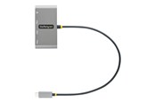 USB hub - StarTech.com HB30C3A1GEA2 USB hub - 3 ports - Grå - HB30C3A1GEA2