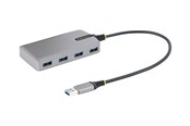 USB hub - StarTech.com 5G4AB-USB-A-HUB USB hub - 4 ports - Grå - 5G4AB-USB-A-HUB