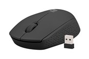 Mus - Natec STORK - mouse - 2.4 GHz - black - Mus - Optisk - 3 knapper - Sort - NMY-2000