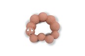 Babylegetøj - Filibabba Teether - Lily the larva Peach - FI-PT040