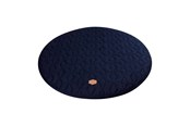 Babylegetøj - Filibabba Play mat - Soft quilt dark blue - FI-PMB003