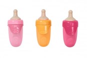 Dukke, bamse og udstyr - Baby Born Bottle w Cap 3 asst 43cm. 1pcs - 832509