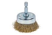 Bor & bits - Makita 50MM BRASS COATED WIRE CUP BRUSH - D-73617