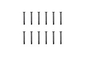 Kabinet Tilbehør - Lian Li SC-T31B - Long radiator screws - SC-T31B