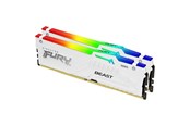 RAM - Kingston FURY Beast RGB DDR5-6000 - 64GB - CL36 - Dual Channel (2 pcs) - AMD EXPO - Hvid med RGB - KF560C36BWEAK2-64
