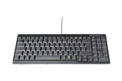Tastatur - DIGITUS DS-72000GE - keyboard - German - black - Tastatur - Tysk - Sort - DS-72000GE