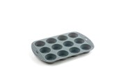 Bageudstyr - Funktion 12-hole muffin tin grey silicone - 225032
