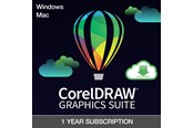 Kontorsoftware - Corel DRAW Graphics Suite - ESD - 1 year / 1 user - Mac - ESDCDGSSUB1YEU