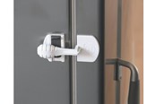 Køkkentilbehør - BabyDan Køleskabslås, on/off, 2 stk, hvid - 500267