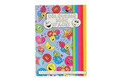 Kreativt Legetøj - LG-Imports Coloring Book with Sticker Sheet Smile Face - 6870
