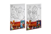 Kreativt Legetøj - Grafix Sinterklaas Canvas Painting By Numbers - 830024