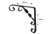 Værktøj - Home>it Deco Shelf Hook 100x100 mm - 16580