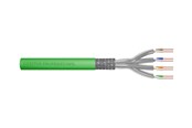 Netværkskabel - DIGITUS Professional bulk cable - 100 m - green - Grøn - 100m - DK-1843-VH-1