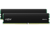 RAM - Crucial PRO DDR4-3200 - 32GB - CL22 - Dual Channel (2 pcs) - Intel XMP - Sort - CP2K16G4DFRA32A