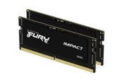 RAM - Kingston FURY Impact DDR5-6400 - 32GB - CL38 - Dual Channel (2 pcs) - Intel XMP - Sort - KF564S38IBK2-32