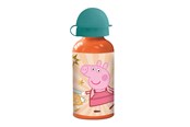 Skoletilbehør - Euromic Peppa Pig vandflaske, alu 400 ml - 41234