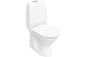 Toiletter, sæder, bideter og reservedele - Ifö Spira 6260 gulvstående toilet Rimfree inkl. soft close toiletsæde, hvid - 626009301