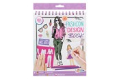 Kreativt Legetøj - Grafix Fashion Design Sticker Book + Stencils - 230005