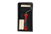 Maling - Work>it Paint Roller Set Tray + 2 Mohair Refill Rollers - 38380