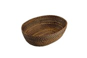 Køkkentilbehør - Pillivuyt Bread basket oval 24.5 x 18 cm Light/Dark brown Nito wicker - 21390