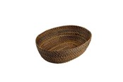 Køkkentilbehør - Pillivuyt Bread basket oval 20 x 15 cm Light/Dark brown Nito wicker - 21391