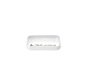 Køkkentilbehør - Pillivuyt Dish rectangular Winter 18 x 12 cm White Ovenproof porcelain - 28348