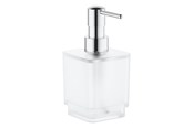 Badeværelsestilbehør - Grohe Selection Cube Sæbedispenser krom - 40805000