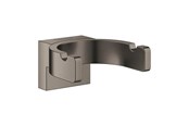 Badeværelsestilbehør - Grohe Selection Dobbelt krog til badekåbe, Børstet Hard Graphite - 41049AL0