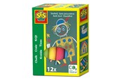 Kreativt Legetøj - SES Creative Chalk - Colour 12 pcs. - 00201