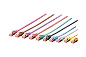 Netværkskabel - DIGITUS patch cable - 7 m - black - Sort - 7m - DK-1644-070/BL
