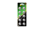 Batteri - GP knapcelle Lithium CR2032, 10-pakke - 103254