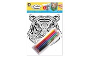 Små gaver til børn - Grafix Color by Number A4 - Assorted - 150058